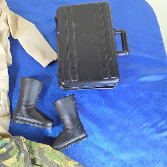 Vintage 1993 GI Joe Action Man Scuba Diver 1:6 Scale 12" Doll + Extras Bundle - Picture 8 of 12